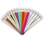 Braccialetti tyvek personalizzati stampa 1 colore (nero)